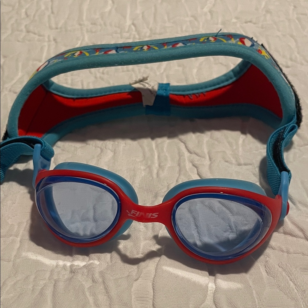 FINIS Kids Swim Goggles - Blue and Red